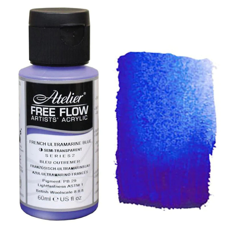 Atelier Free Flow Acrylic Paint 60ml