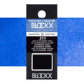 BLOCKX Artists' Watercolour Half Pans#Colour_FRENCH ULTRAMARINE BLUE DEEP (S2)
