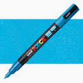 Uni Posca Markers PC-3M Fine 0.9-1.3mm Bullet Tip#Colour_GLITTER LIGHT BLUE