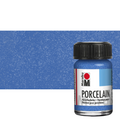 Marabu Porcelain Paint 15ml#Colour_GLITTER BLUE