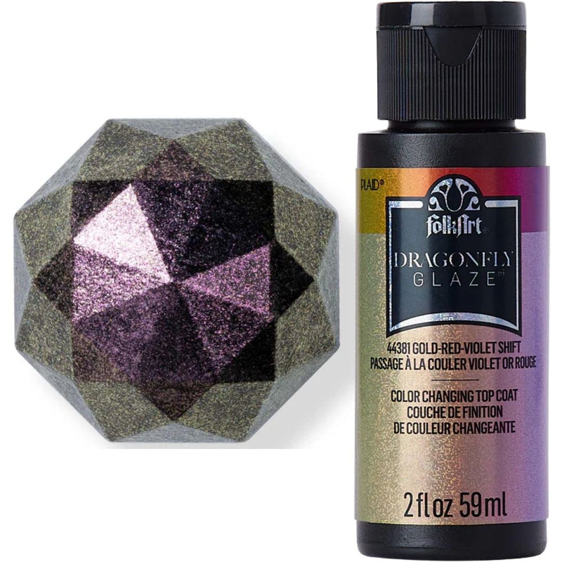 Folk Art Dragonfly Glaze Acrylic Craft Paint 2oz/59ml