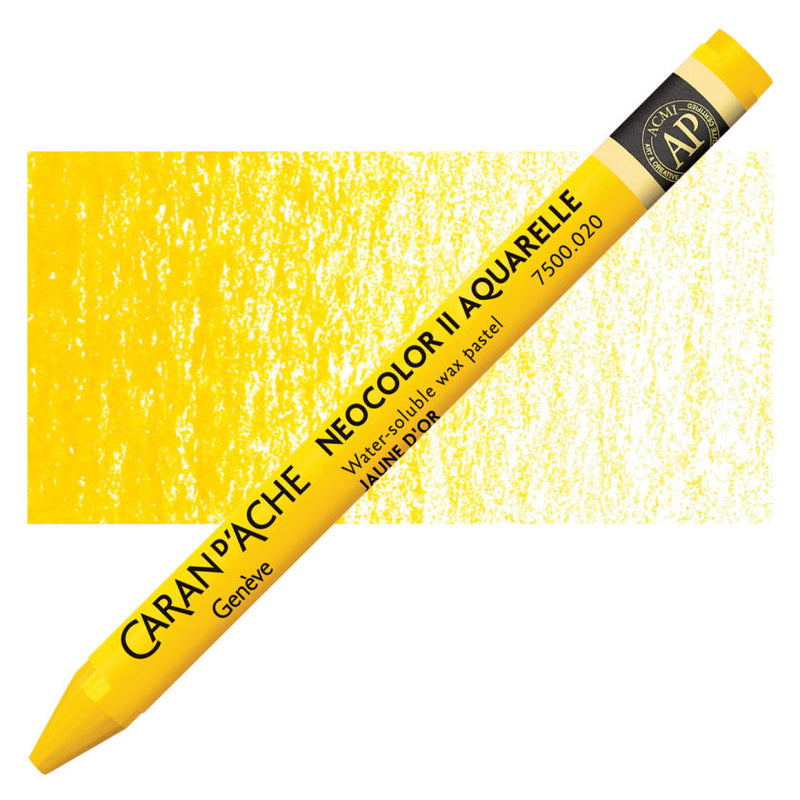 Caran D'Ache Neocolor II Aquarelle Pastel Crayons