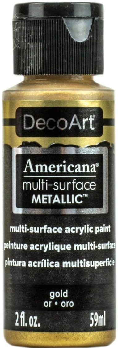 Decoart Americana Multi-Surface Metallic Paints 59ml