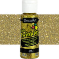 Decoart Craft Twinkles Glitter Craft Paint 59ml#Colour_GOLD