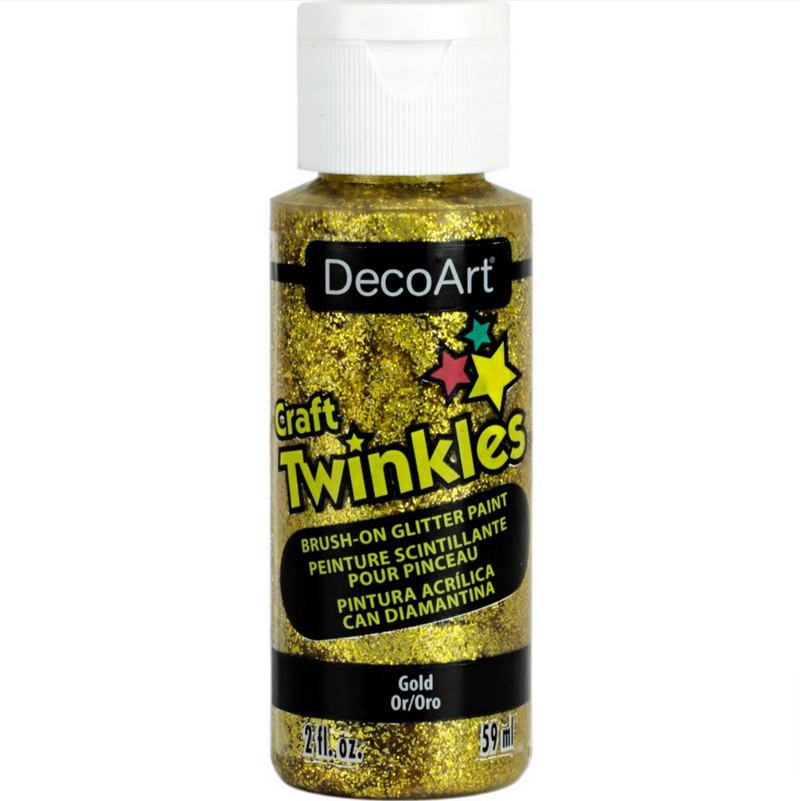 Decoart Craft Twinkles Glitter Craft Paint 59ml