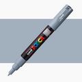 Uni Posca Markers PC-1M Ultra Fine 0.7mm Round Tip#Colour_GREY