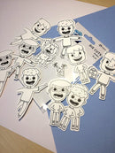 Simon Hurley create. Die Cuts Dudes Pack of 24