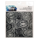 Simon Hurley create. 6" X 6" Background Cling Stamp Splish Splash