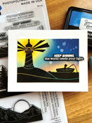 Simon Hurley create. Photopolymer 11 Piece Stamp Set Nature Silhouettes