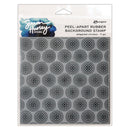 Simon Hurley create. 6" X 6" Background Cling Stamp Stippled Circles
