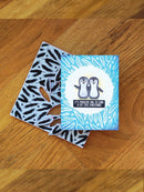 Simon Hurley create. 6" X 6" Background Cling Stamp Berries and Branches