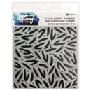 Simon Hurley create. 6" X 6" Background Cling Stamp Berries and Branches