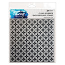 Simon Hurley create. 6" X 6" Background Cling Stamp Morrocan Tile