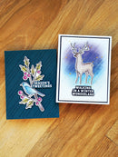 Simon Hurley create. Photopolymer 17 Piece Stamp Set Winter Woodland