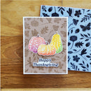 Simon Hurley create. 6" X 6" Background Cling Stamp Wings and Things