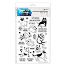 Simon Hurley create. Photopolymer 27 Piece Stamp Set Hot Diggity Dog