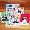 Simon Hurley create. Photopolymer 26 Piece Stamp Set Big Bear Hugs