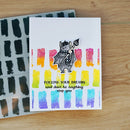 Simon Hurley create. 6" x 6" Peel-Apart Background Stamps Brushstrokes