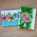 Simon Hurley create. Photopolymer 22 Piece Stamp Set Everyday Wreaths