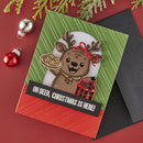 Simon Hurley create. Photopolymer 19 Piece Stamp Set Christmas Hugs