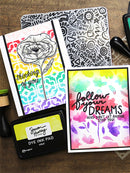 Simon Hurley Create. 6" X 6" Stencil The Loo!