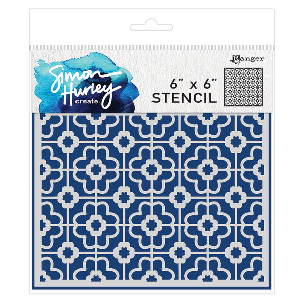 Simon Hurley Create. 6" X 6" Stencil The Loo!