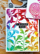 Simon Hurley Create. 6" X 6" Stencil Grand Greenery