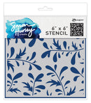 Simon Hurley Create. 6" X 6" Stencil Grand Greenery