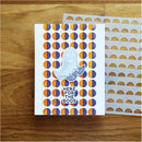 Simon Hurley create. 6" X 6" Stencil Flip Flop Circles