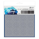 Simon Hurley Create. 6"X6" Layering Stencils Star Tile