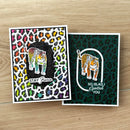 Simon Hurley Create. 6" X 6" Layering Stencils Leopard