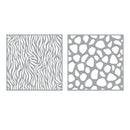 Simon Hurley Create. 6" X 6" Stencils Animal Prints