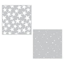 Simon Hurley Create. 6" X 6" Layering Stencils Sparkling Stars
