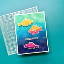 Simon Hurley create. 6" X 6" Stencil Bubbly