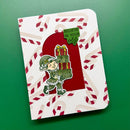 Simon Hurley Create. 6"X6" Layering Stencils Candy Canes