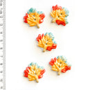 Incomparable Buttons - Autumn Leaves L109 - Card of 5