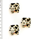 Incomparable Buttons - Bulls L145 - Card of 3
