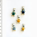 Incomparable Buttons - Rabbits L151 - Card of 5