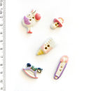Incomparable Buttons - Baby Girl L159 - Card of 5