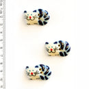 Incomparable Buttons - Curled Up Cats L031 - Card of 3