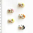 Incomparable Buttons - Multi Sitting Cats - Card of 5
