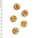 Incomparable Buttons - Autograph Circles L362 - Card of 5
