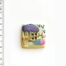 Incomparable Buttons - Large Abstract L477 - Card of 1