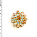 Incomparable Buttons - Large Flower L520 - Card of 1