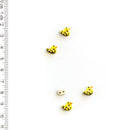 Incomparable Buttons - Tiny Chicks & Egg L531 - Card of 5