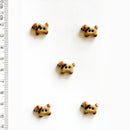 Incomparable Buttons - Small Dogs L540 - Card of 5