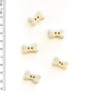 Incomparable Buttons - Dog Bones L054 - Card of 5