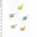 Incomparable Buttons - Small Multi Doves L569 - Card of 5