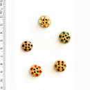 Incomparable Buttons - Small Round Spot L571 - Card of 5