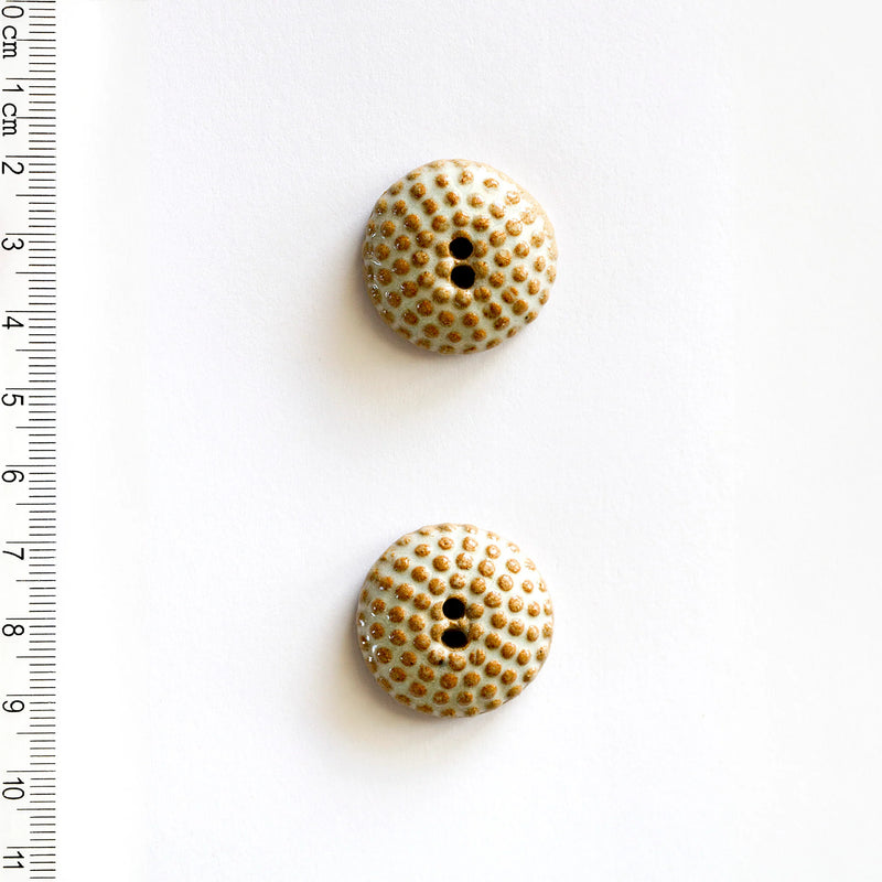 Incomparable Buttons - Raised Dots L587 - Card of 2